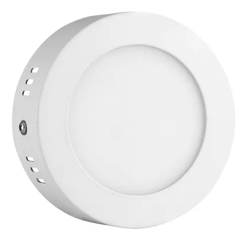 Led Panel Sobrepuesto Redondo 12W