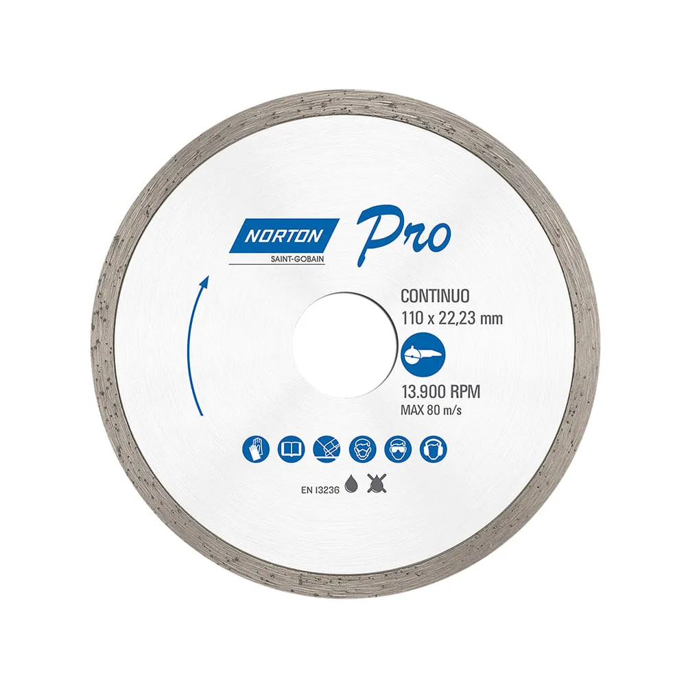 Disco Diamente Continuo 41/2 