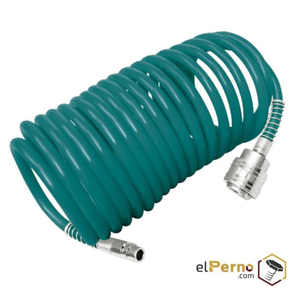 Manguera P/Compresor 10 MTS Tipo Acordeon