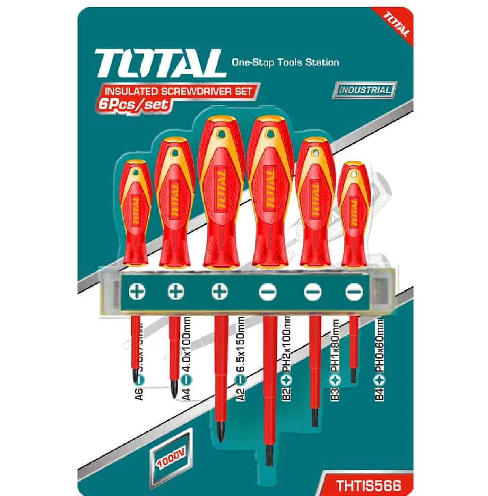 Juego De Destornilladores Aislados 6PZS