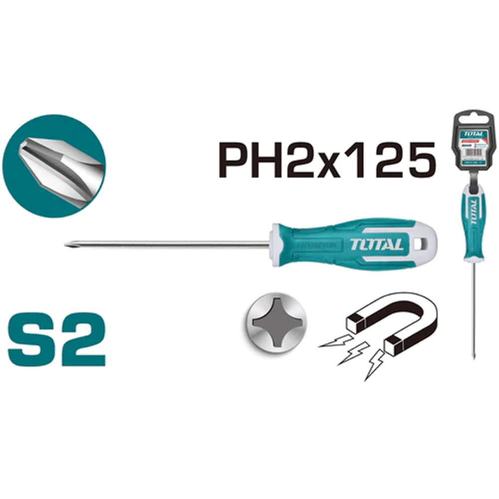 Desarmador Estrella 14X45 Imantado