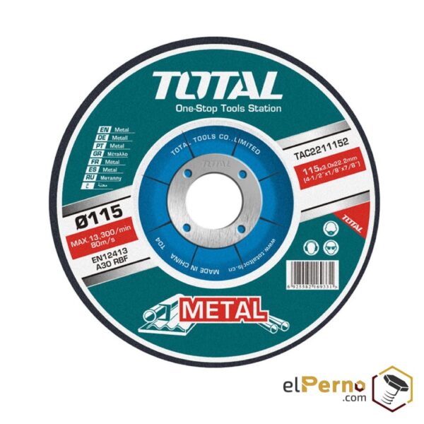 Disco Corte Metal 4X1/2X3  6/4x78