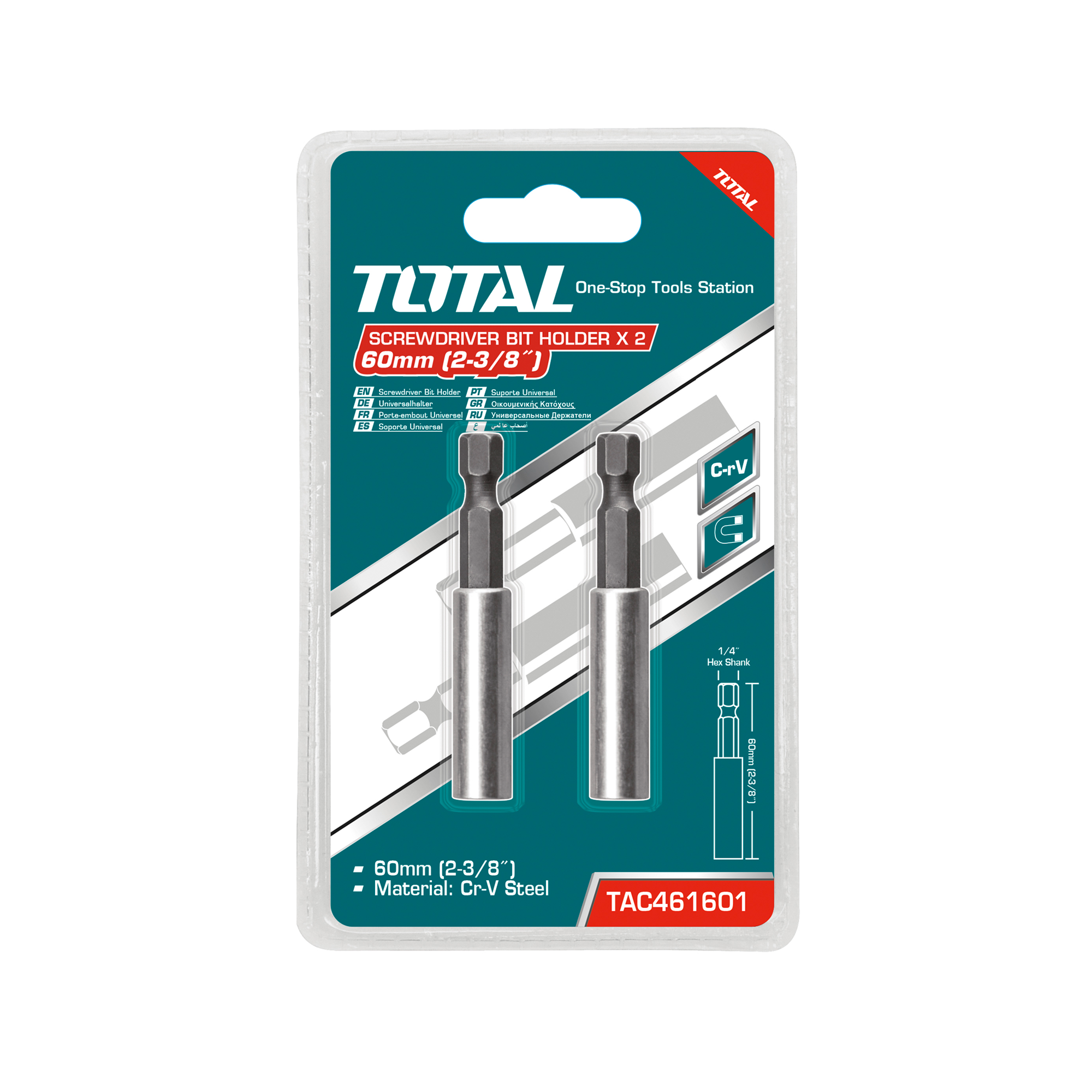 Extension Magn 2PZ 1/4X60MM