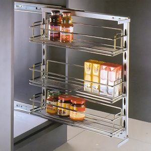 Condimentero Deslizante 3 Bandejas 