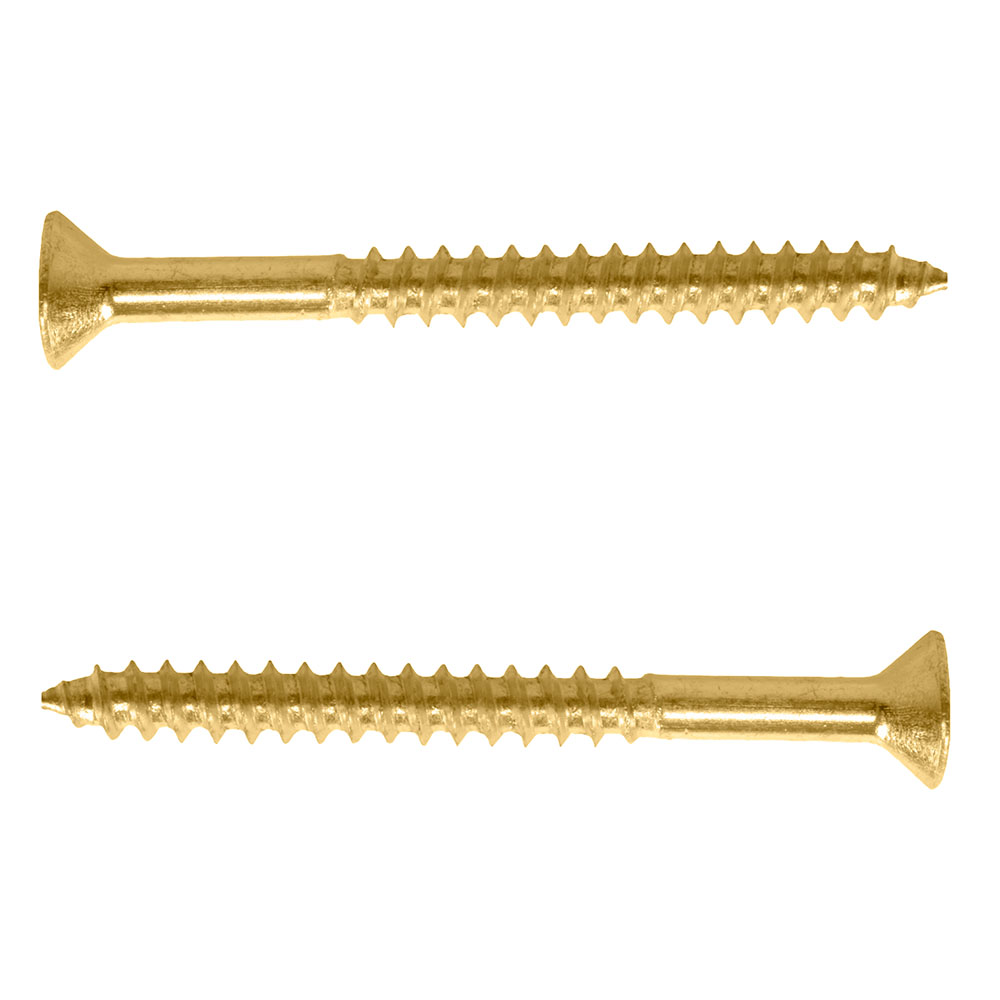 Ciento de Tornillo Para MDF Dorado 4x25