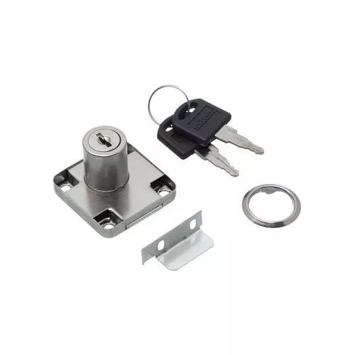 Cerradura Cajon 19x22 Niquel