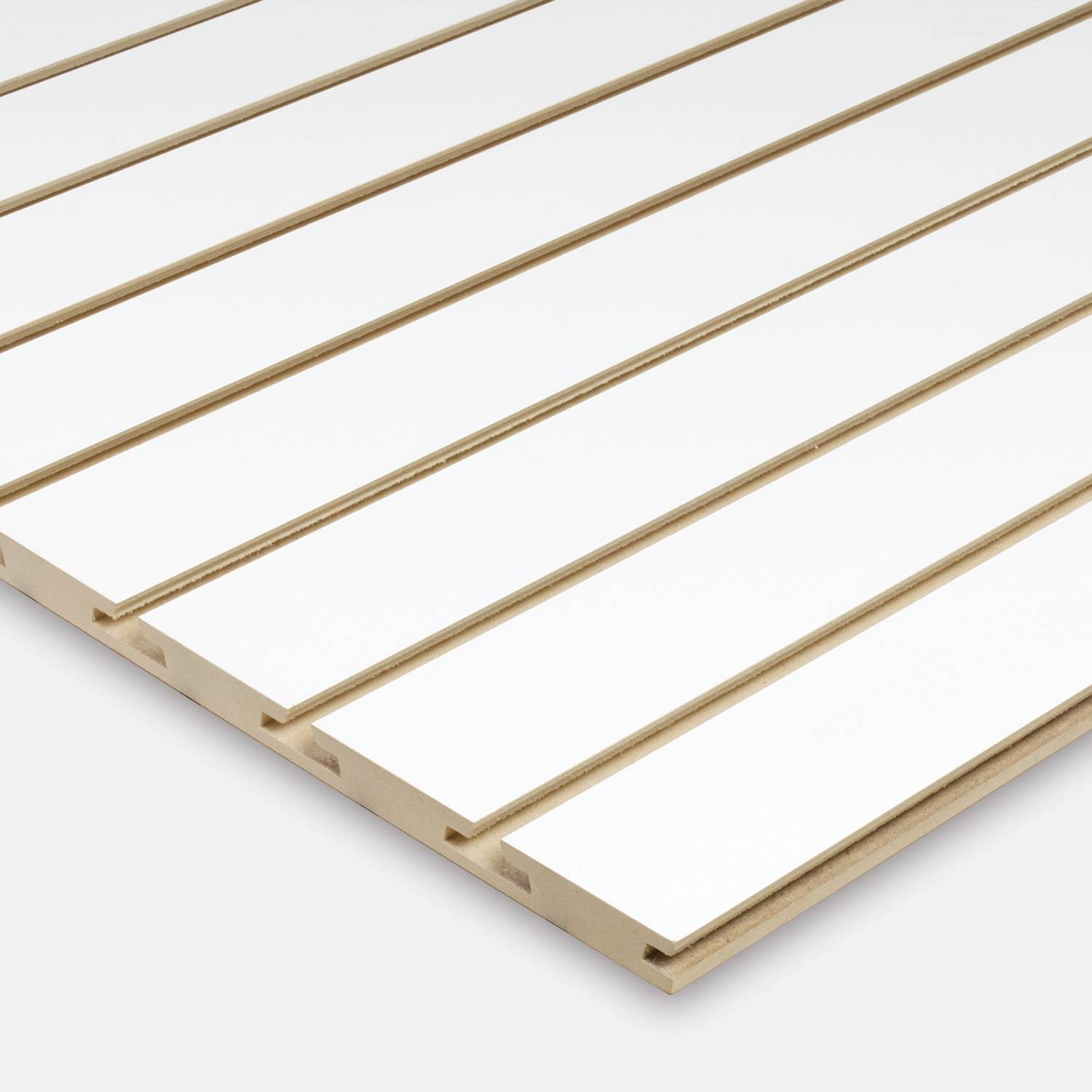 Ranurado 15MM Blanco 